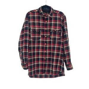 Pendleton‎ Mens Classic Gorpcore Long Sleeve Button Down Virgin Wool Top Medium